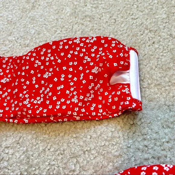 NWOT SHEIN Floral Daisy “Ditsy” Cheeky Bikini Set—SZ. Small - Picture 4 of 7